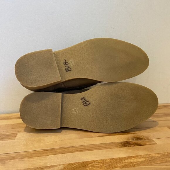 Dr Sholl’s Mens Size 10 M neutral tan Leather Chukka Boots With Lace-Up Closure - Picture 10 of 15
